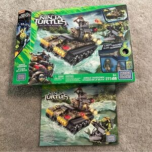 Mega Bloks TMNT Ninja Turtles 2015 Jungle Takedown (Out of the Shadows) Set NEW